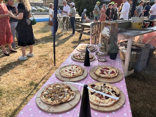 mobiele pizzabakker