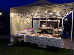 mobiele pizzabakker
